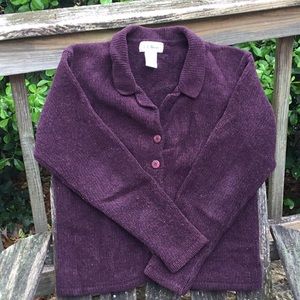 LL Bean cardigan